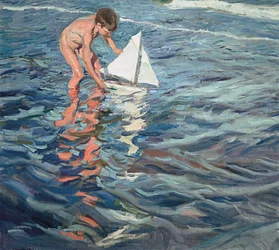 La piccola barca a vela